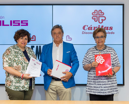 La Fundación Soliss formaliza su compromiso con el programa de empresas con corazón de Cáritas Diocesana de Toledo.