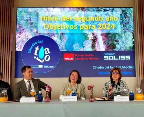 La Cátedra del Tajo UCLM-Soliss, hace un balance de su actividad en 2023 y presenta sus objetivos para este año