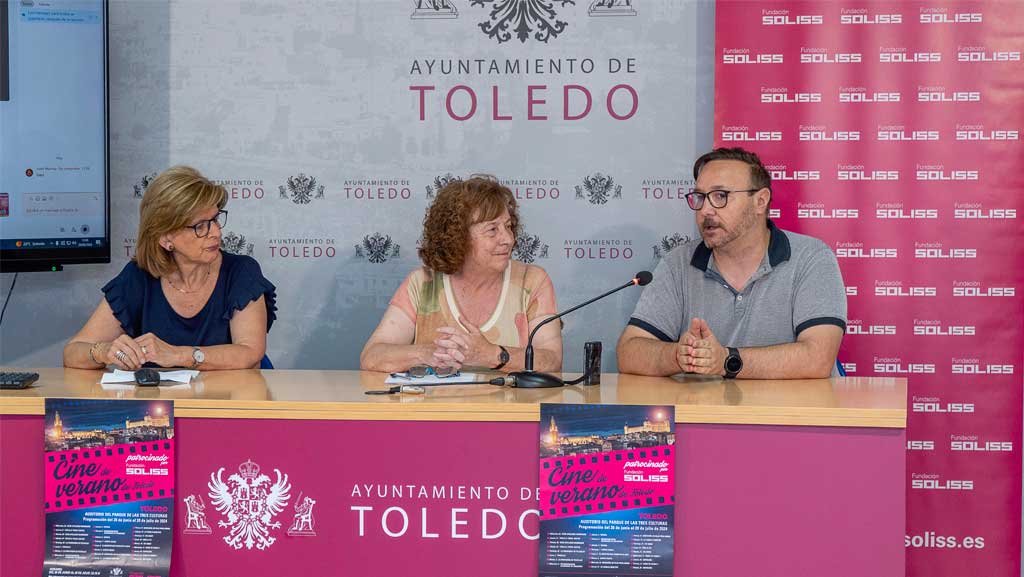 La Fundación Soliss refuerza su compromiso con la cultura a través del patrocinio de cine de verano de Toledo