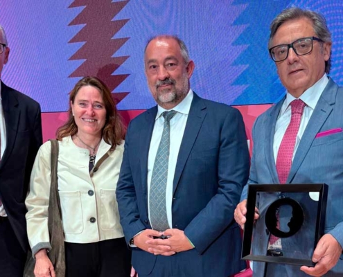 La UCLM premia a Fundación Soliss por su apoyo a la Cátedra del Tajo
