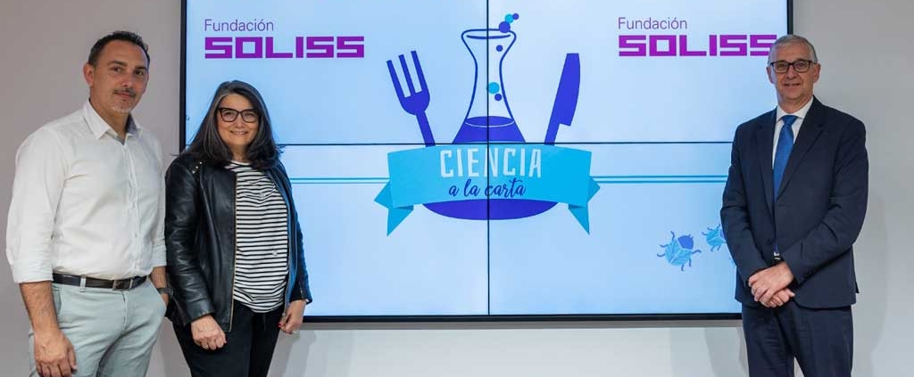 La Fundación Soliss renueva su compromiso con  “Ciencia a la Carta” para el curso 2025-2026