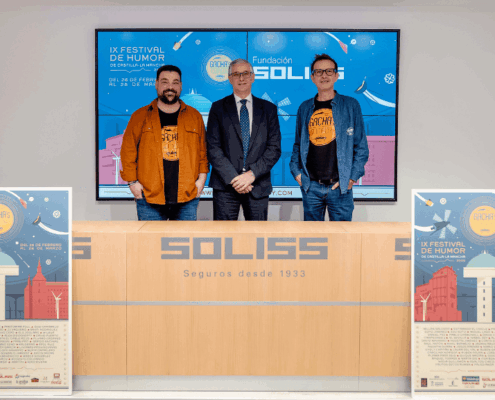 La Fundación Soliss renueva su patrocinio con el Festival Gachas Comedy